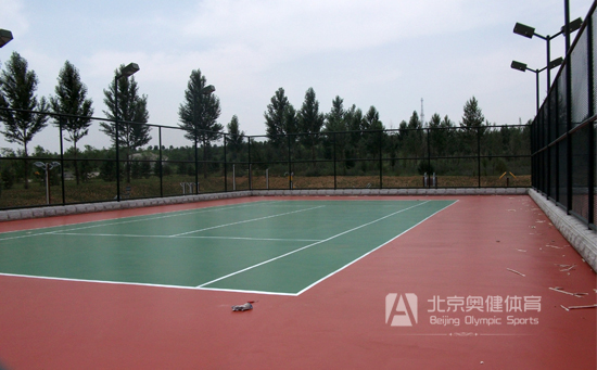 硅PU塑膠網(wǎng)球場