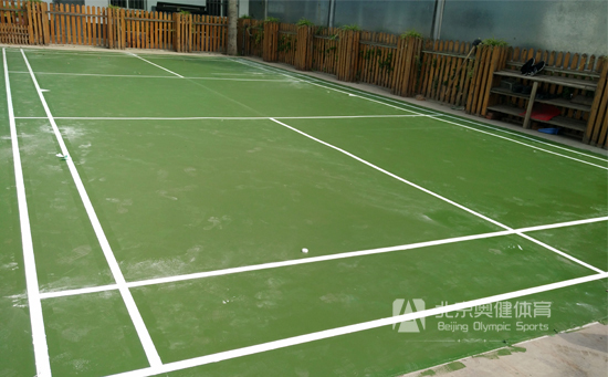 北京羽毛球場鋪設(shè)工程案例之豐臺中國通號
