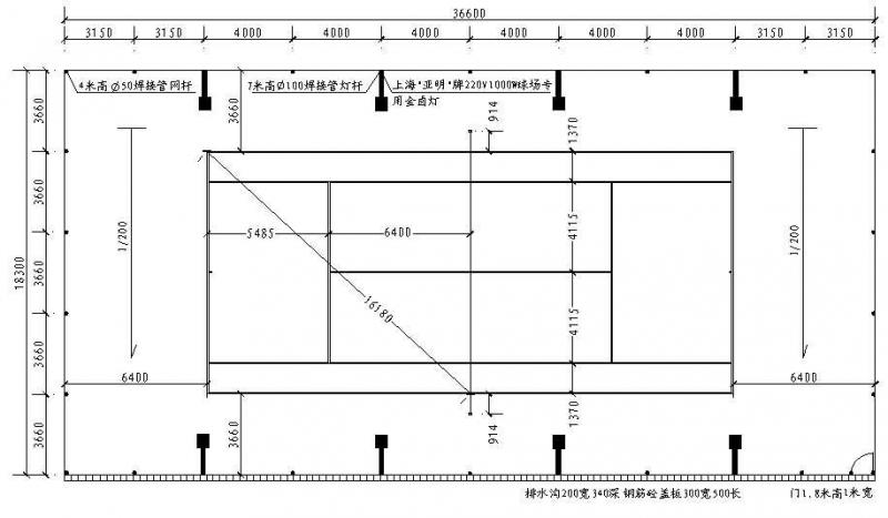 標準網(wǎng)球場地尺寸是多少圖片說明 標準網(wǎng)球場地尺寸是多少圖片說明