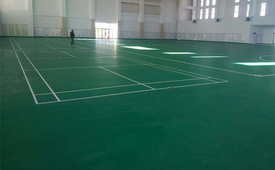 室內羽毛球場塑膠地面