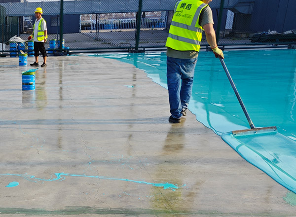 硅pu球場施工圖片