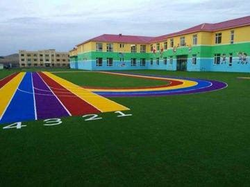 內(nèi)蒙人造草操場(chǎng)施工工程案例之臨河陽光幼兒園