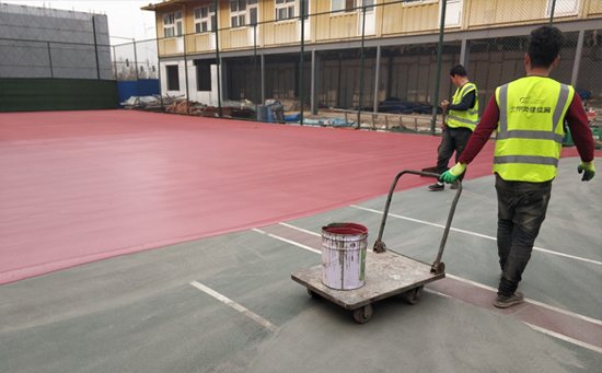 丙烯酸籃球場施工價格是多少