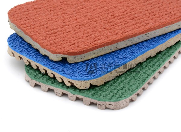 學(xué)校預(yù)制型塑膠跑道操場