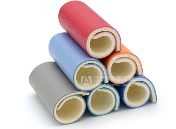 室內(nèi)荔枝紋pvc運(yùn)動地膠